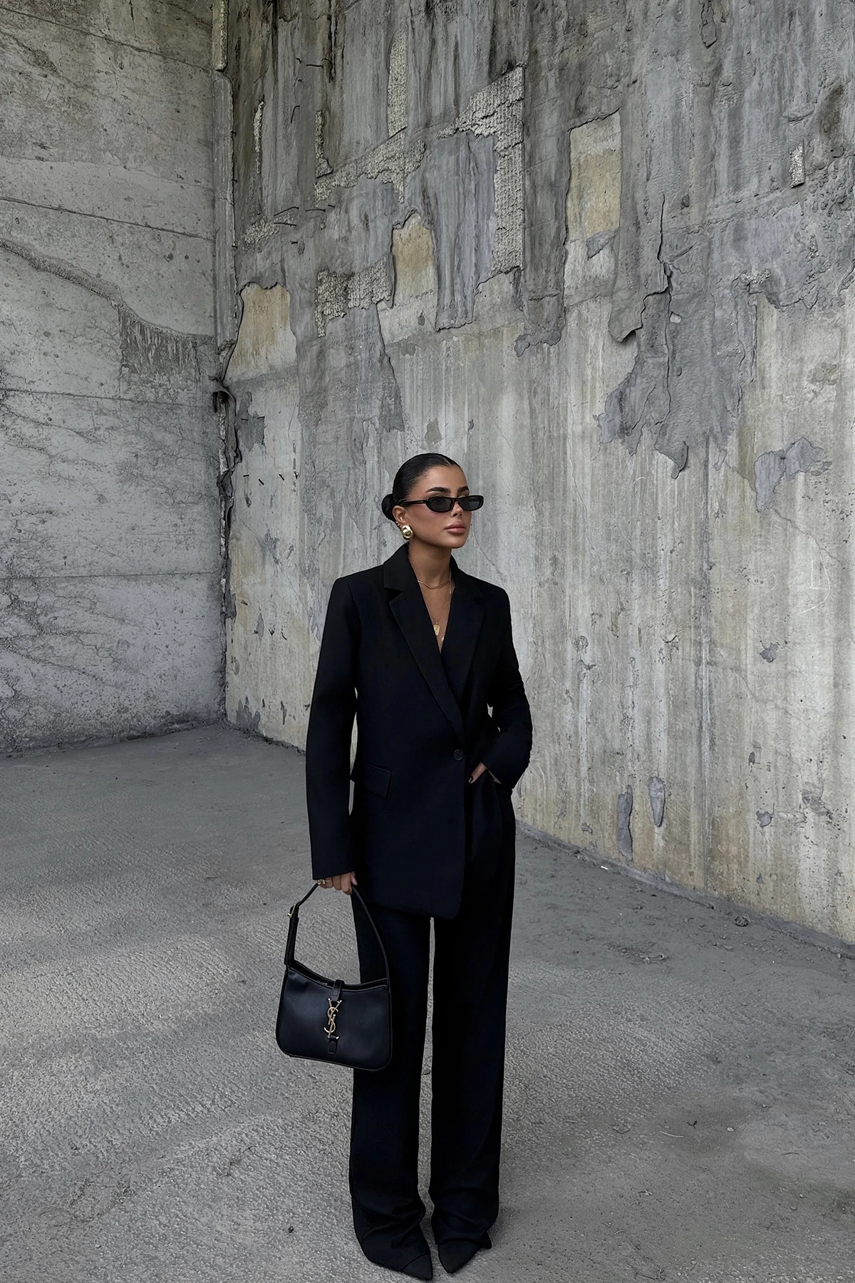 Picture of Black Trouser Suit