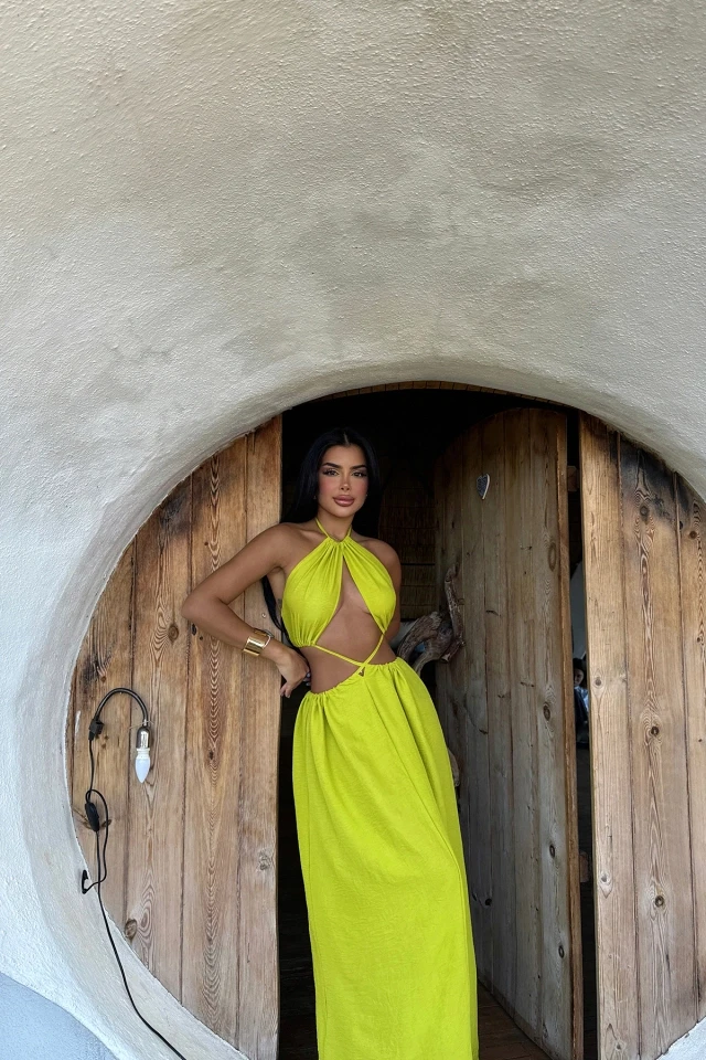 Picture of Green Anda Low-cut Long Suit