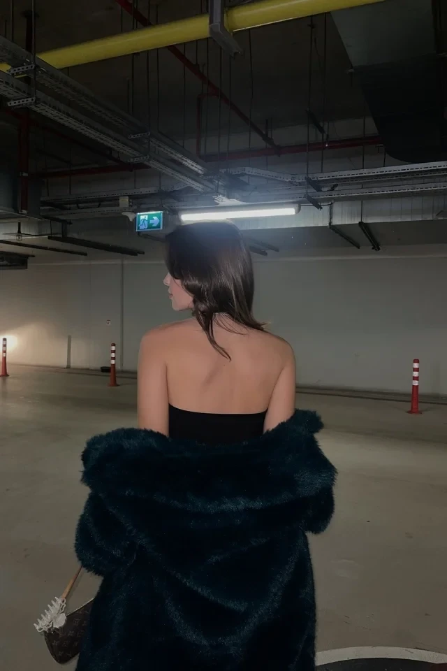 Picture of Black Lina Crop Top