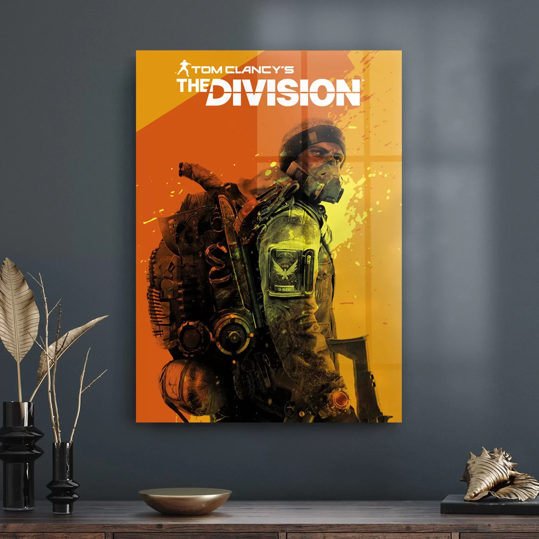 Picture of Decovetro Cam Tablo Gamer The Division 30x40 cm