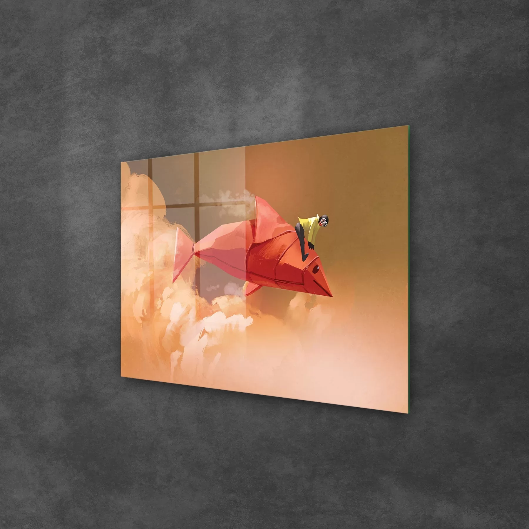Picture of Decovetro Cam Tablo Flying Dreams 70x100 cm