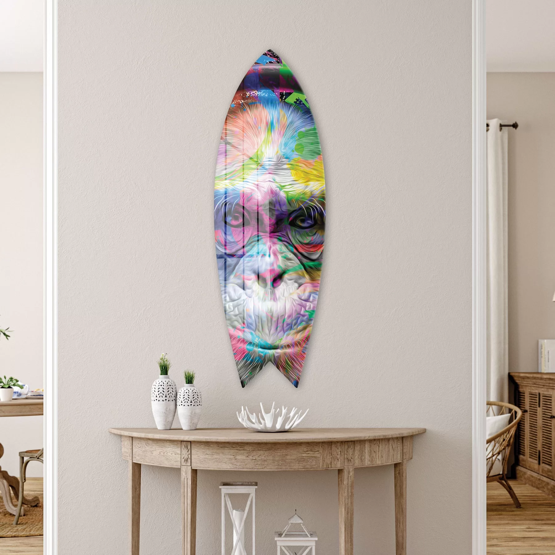 Picture of Decovetro ST 4096 Dekoratif Cam Sörf Tahtası 33x100 Cm