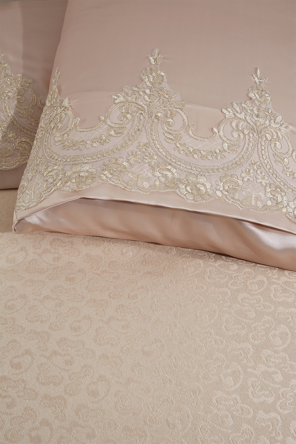 Picture of Çeyizdiyarı Fransız Güpürlü Diana Pike Seti 3 Parça Bej