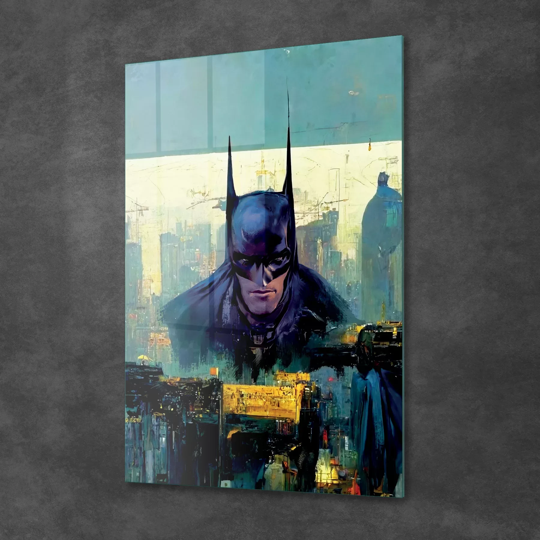 Picture of Decovetro Cam Tablo Batman Gotham City 70x100 cm