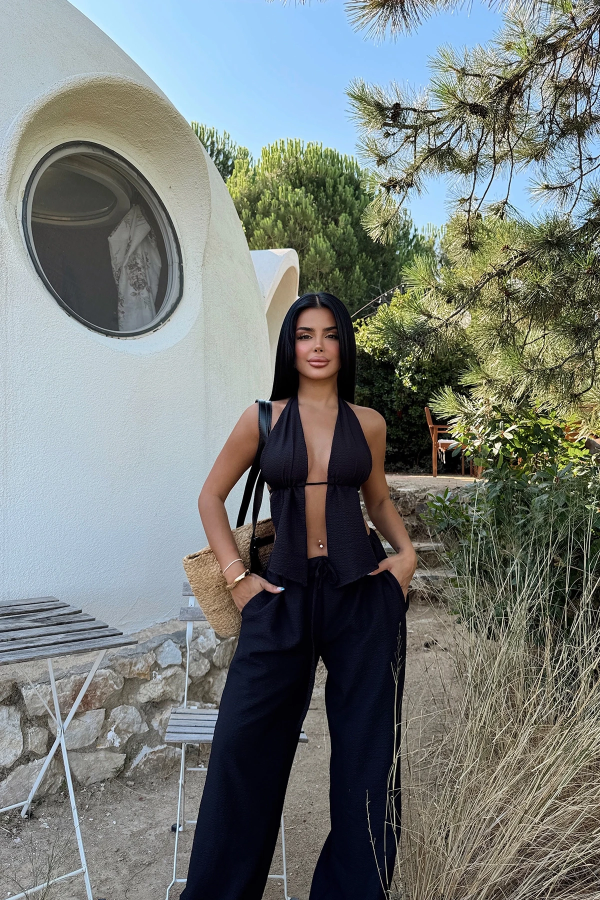 Picture of Black Trouser Suit