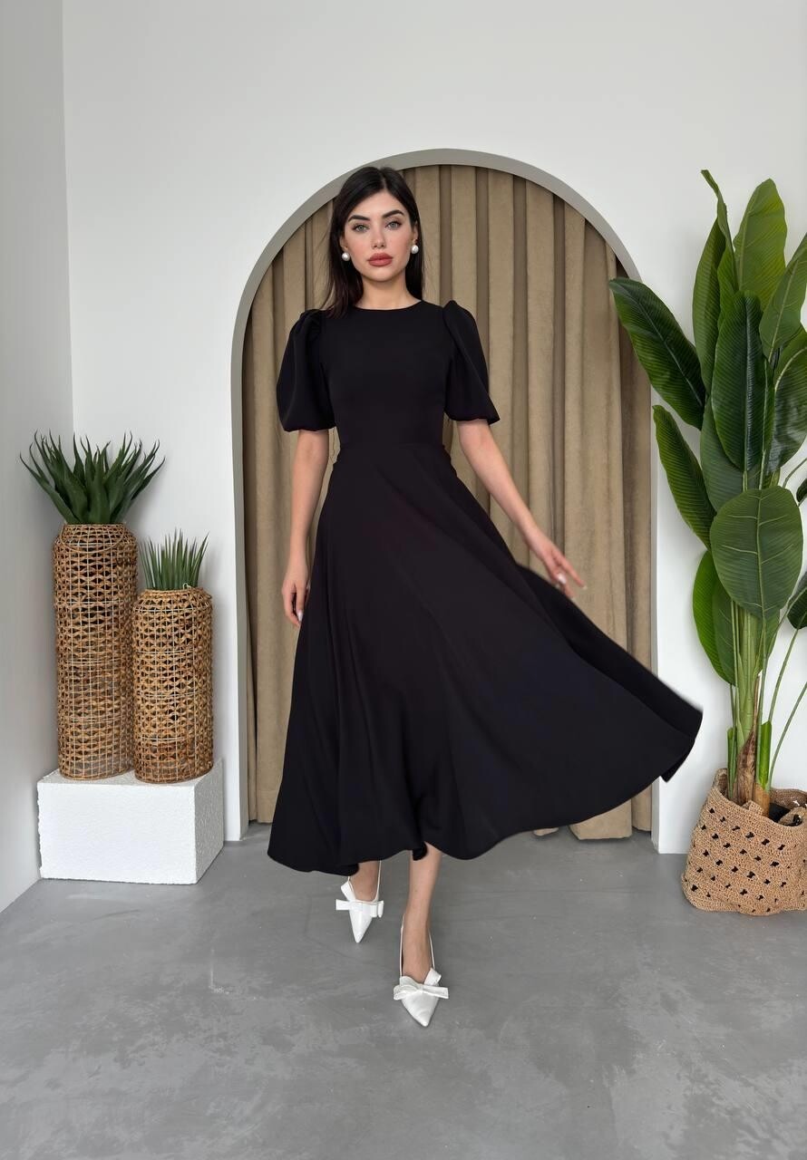 Picture of Catania Balon Kol Elbise