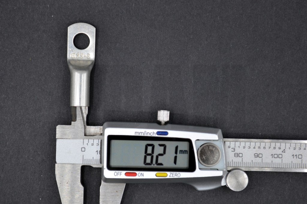 Picture of Eko Sıkmalı Kablo Pabucu Bakır 35mm M8 Kalaylı Skp MT-SKP03508