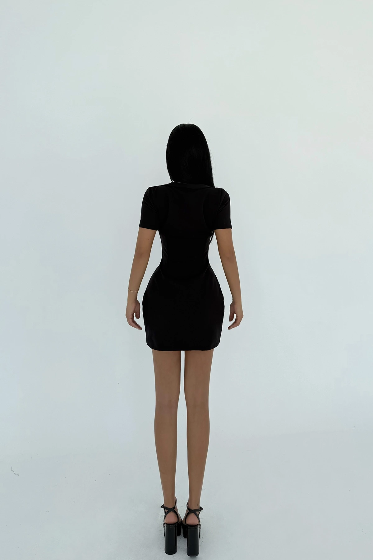 Picture of Black Lady Mini Dress