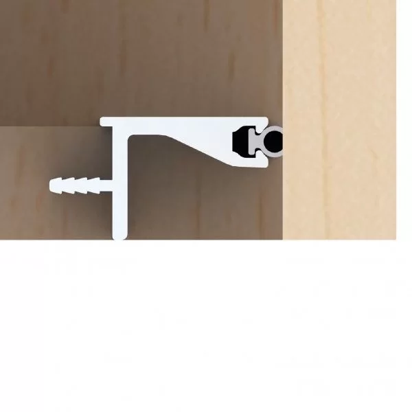 Picture of ALÜMİNYUM YATAY ALIN KULP PROFİLİ (FİTİLLİ)