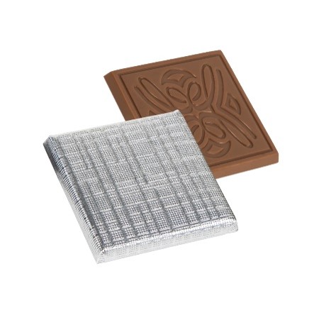 Picture of SILVER WRAPPED MILK CHOCOLATE MADLEN 3Kg