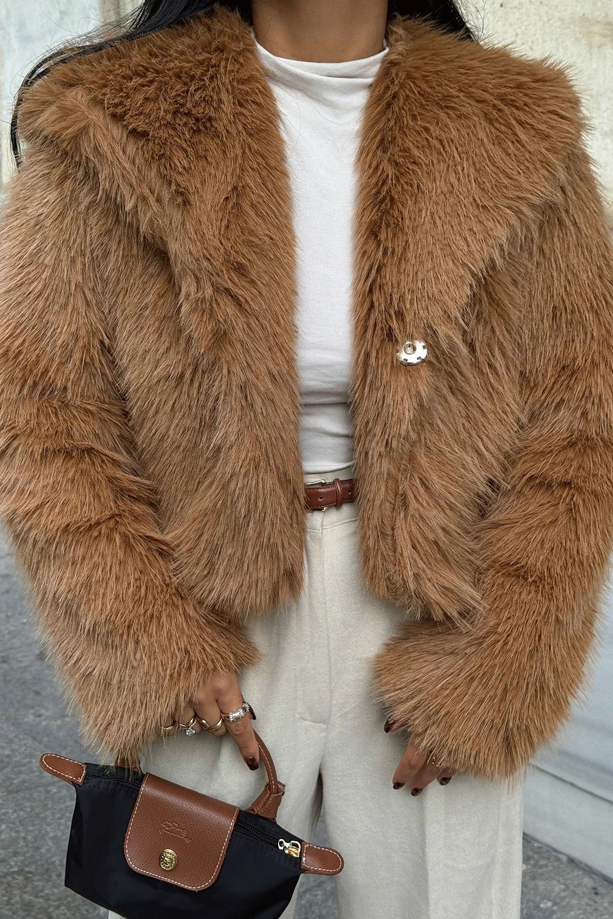 Picture of Tan Hooded Fur