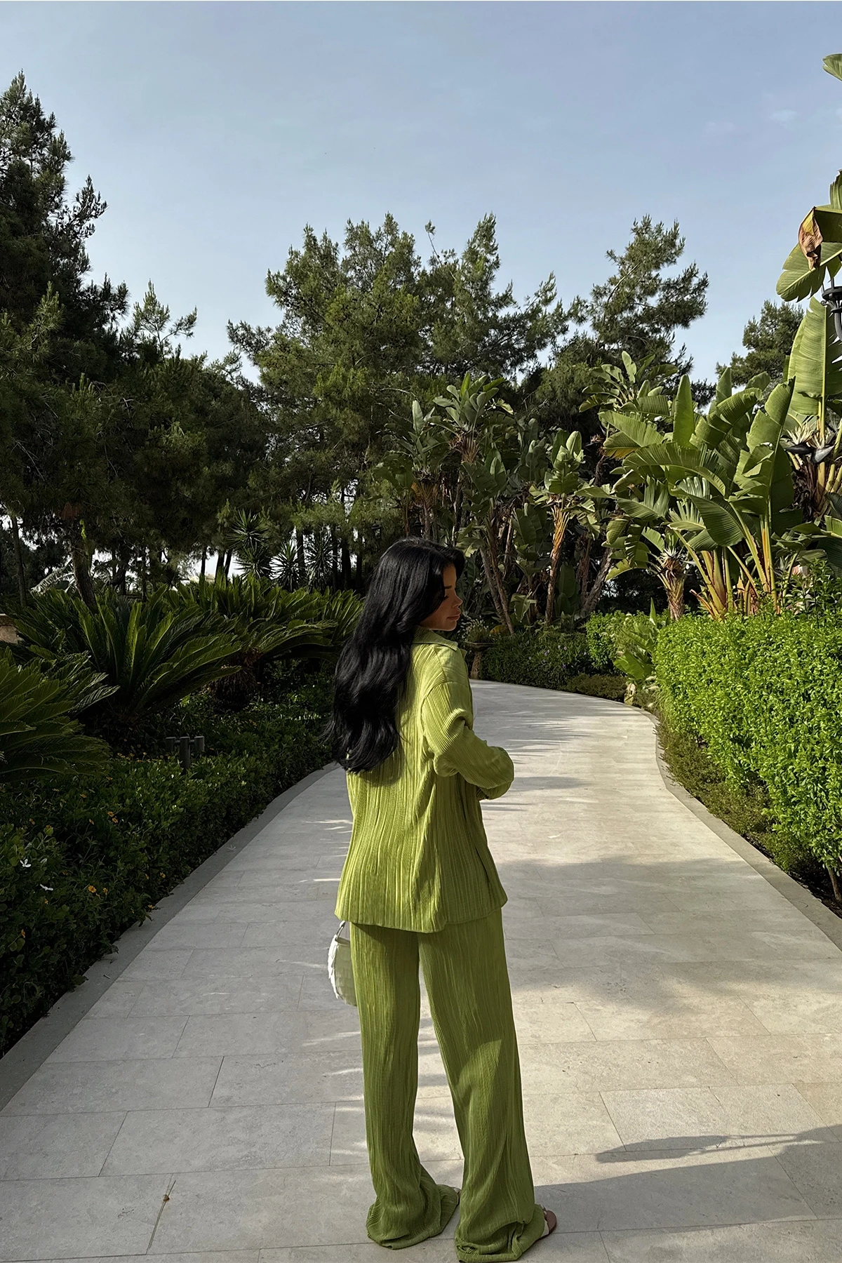 Picture of Oil Green Wilma Suit