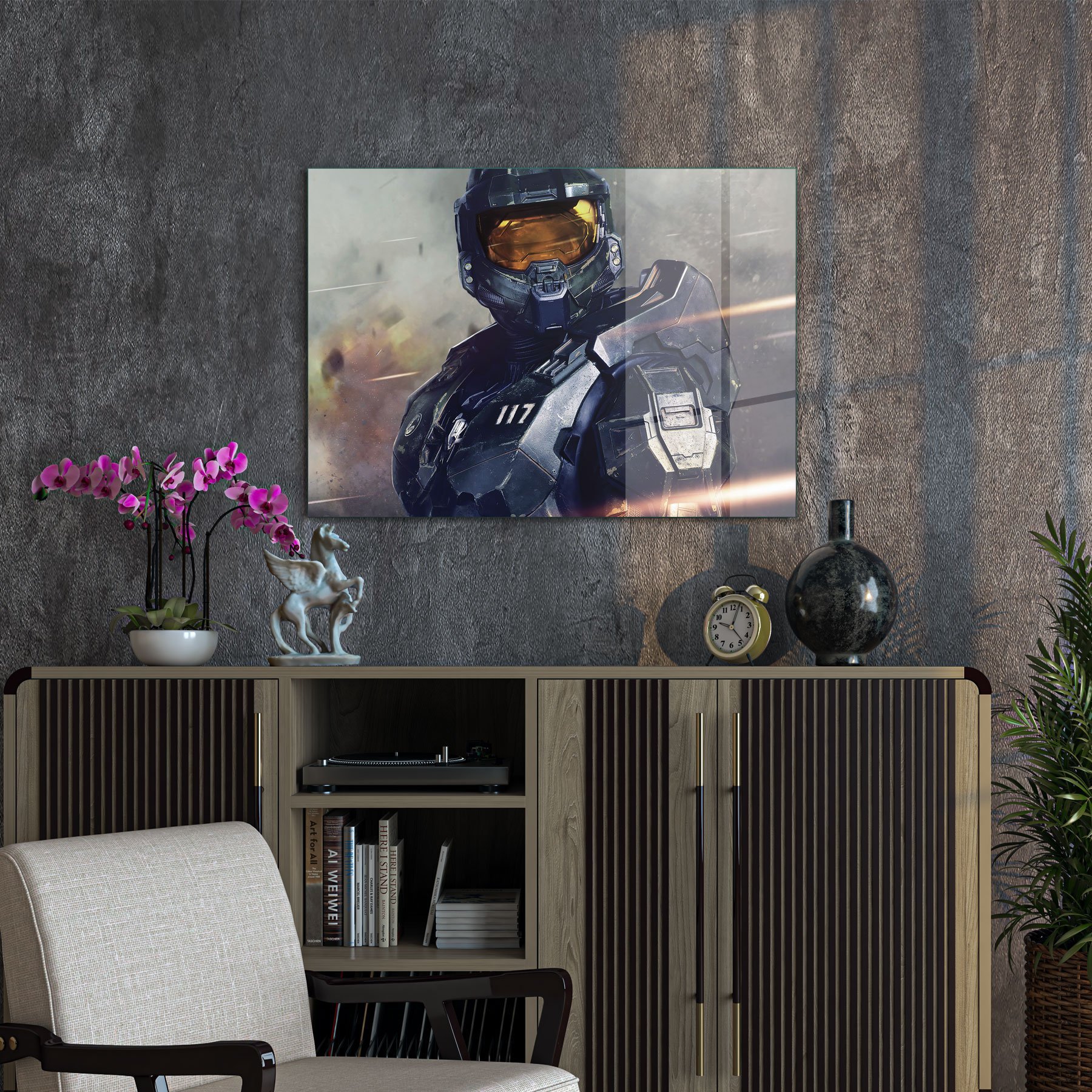 Picture of Decovetro Cam Tablo Halo 30x40 cm