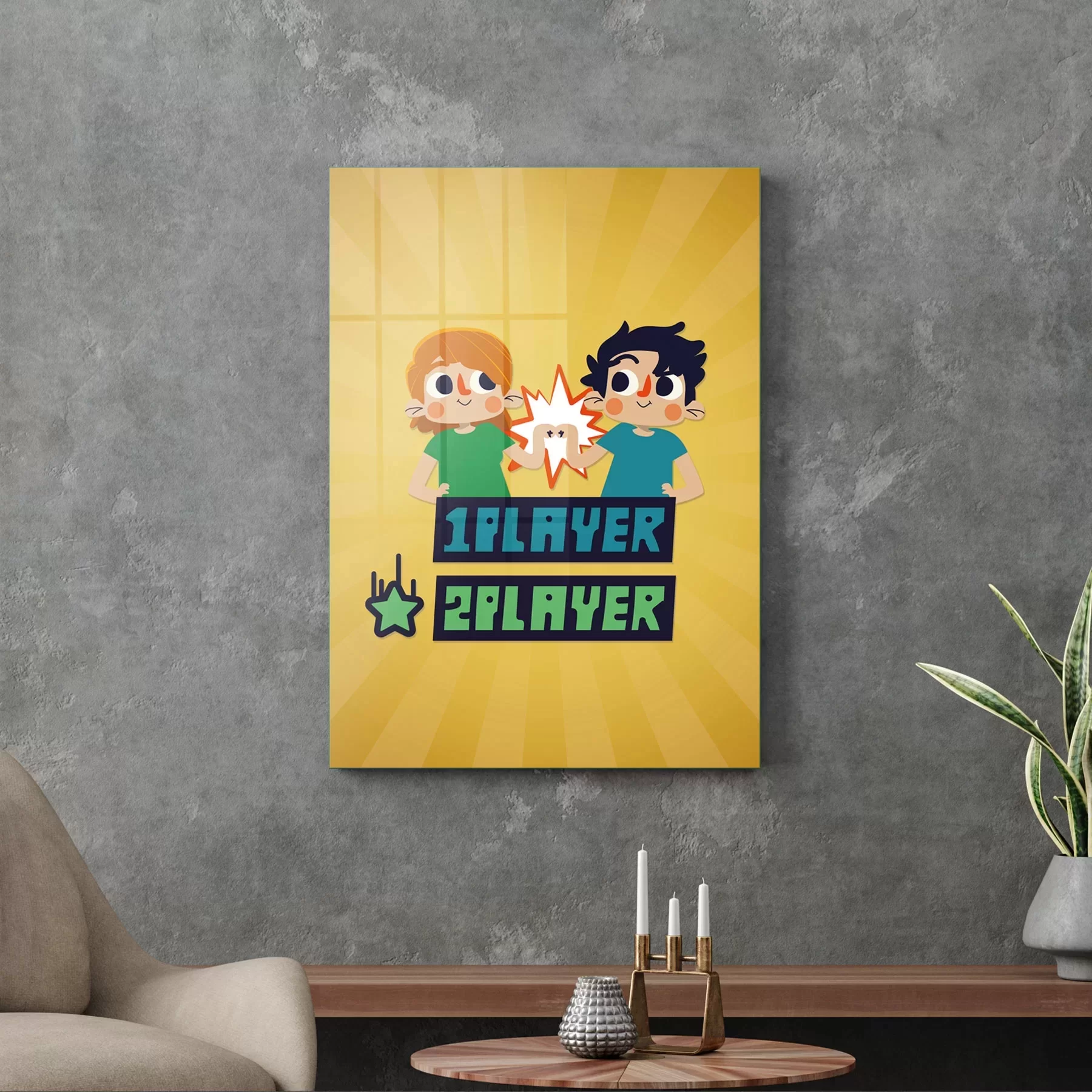 Picture of Decovetro Cam Tablo Vs Player 50x70 cm