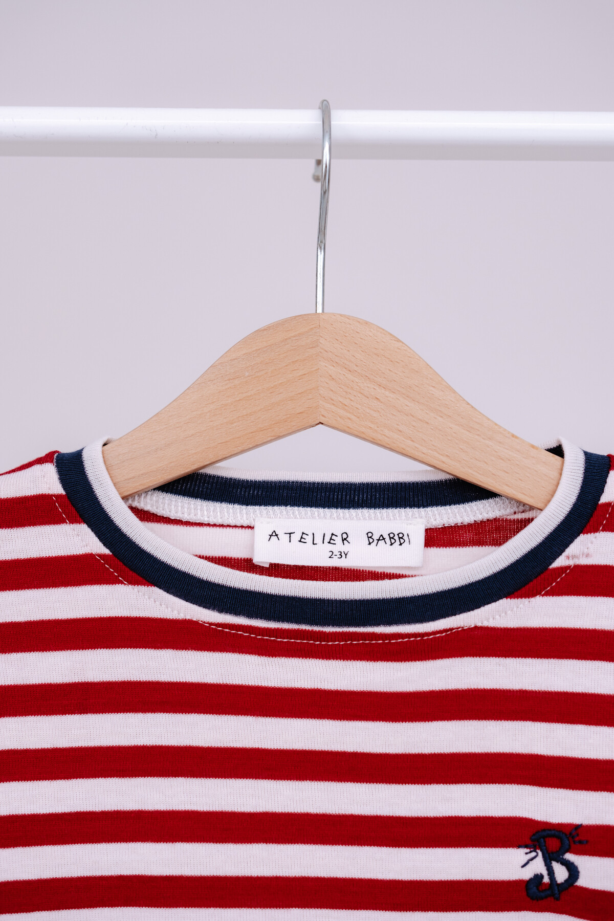 Picture of Uzun Kollu T-Shirt / Bordo Çizgili