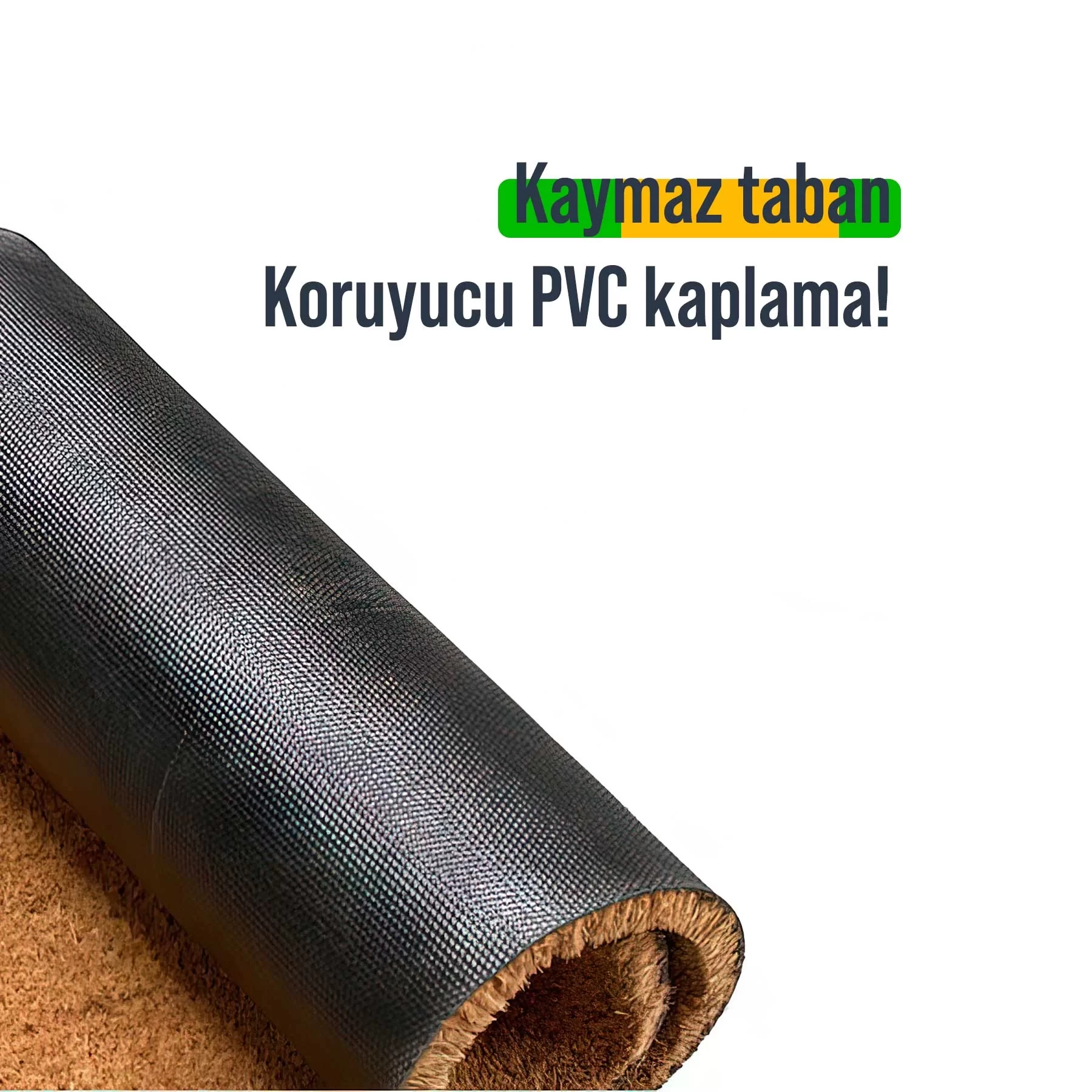 Picture of Decovetro Paspas Sweet Home Kalp Desenli Kapı Önü Paspası 40 x 60 cm