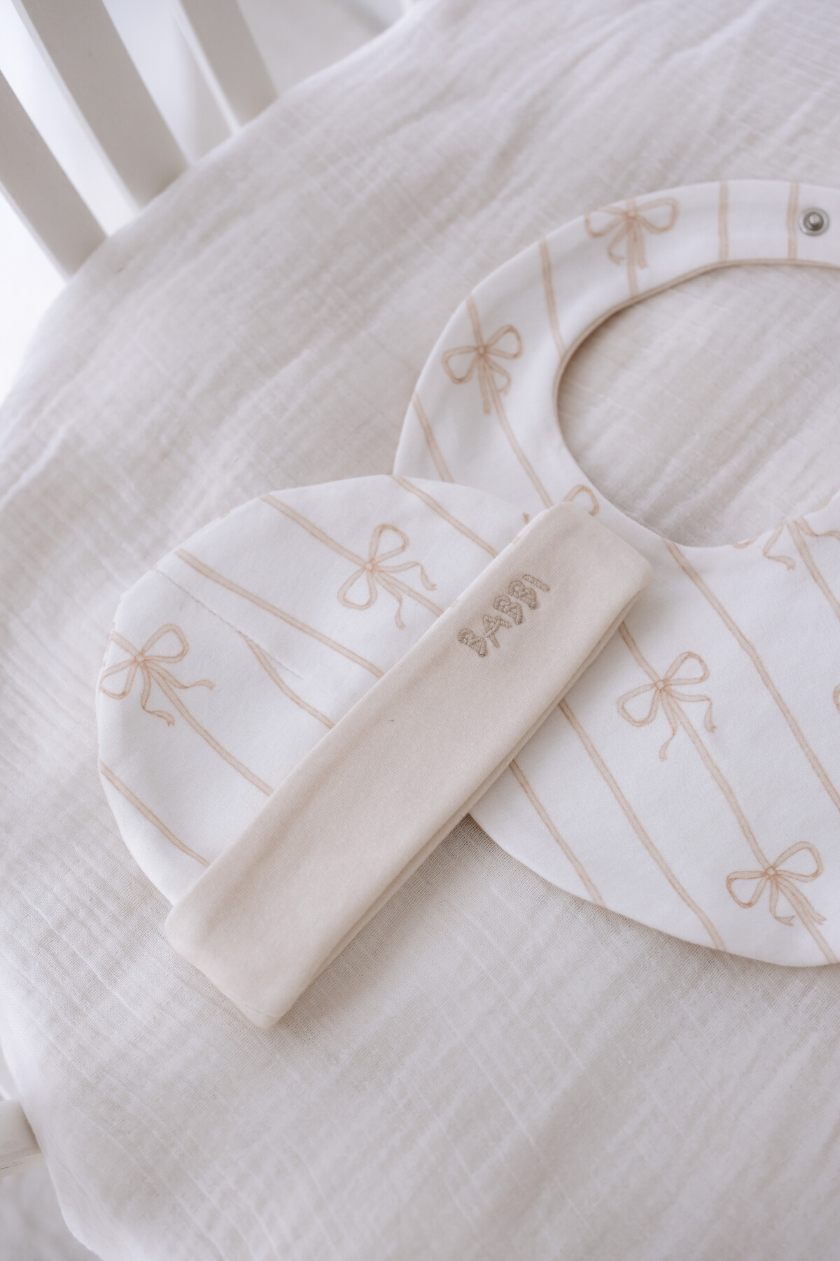 Picture of Yenidoğan Şapka - Kurdele / Bej