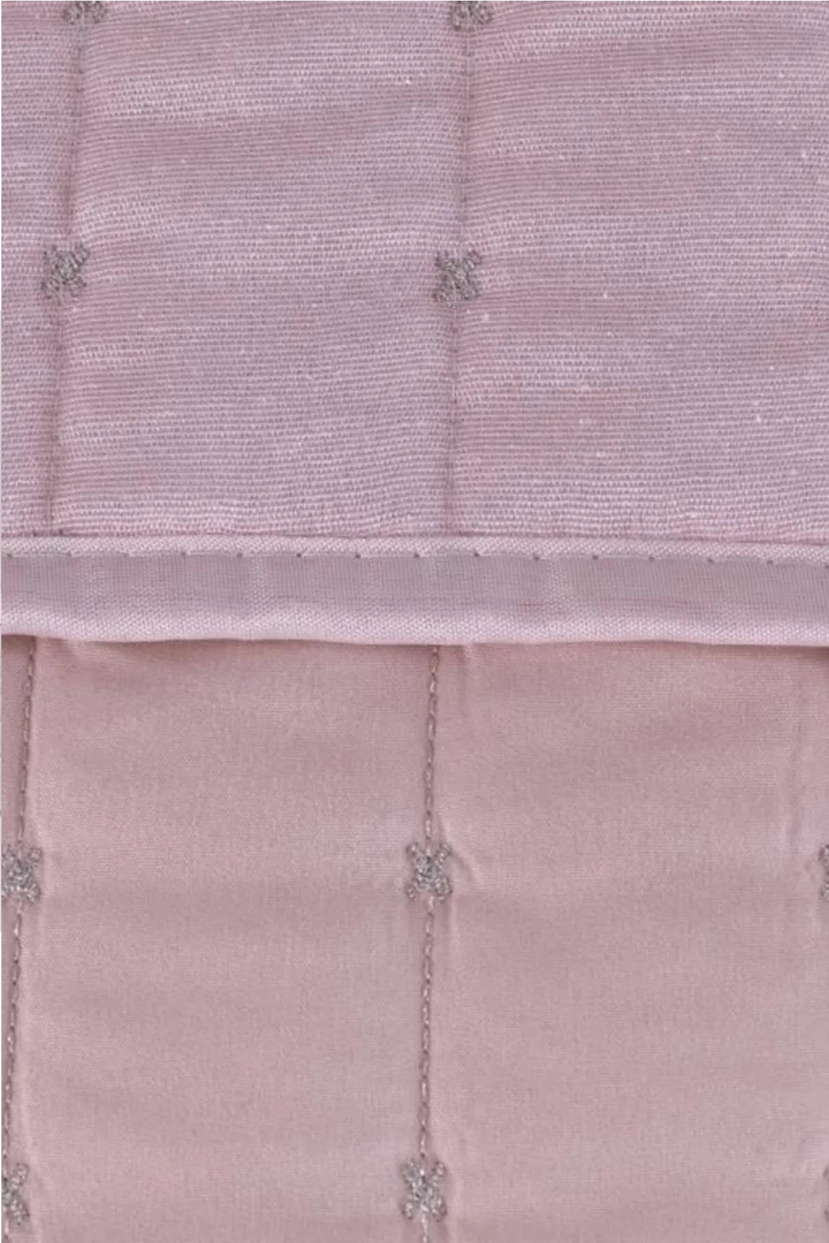 Picture of Dublin Çift Kişilik Kapitoneli Yatak Örtüsü Pudra