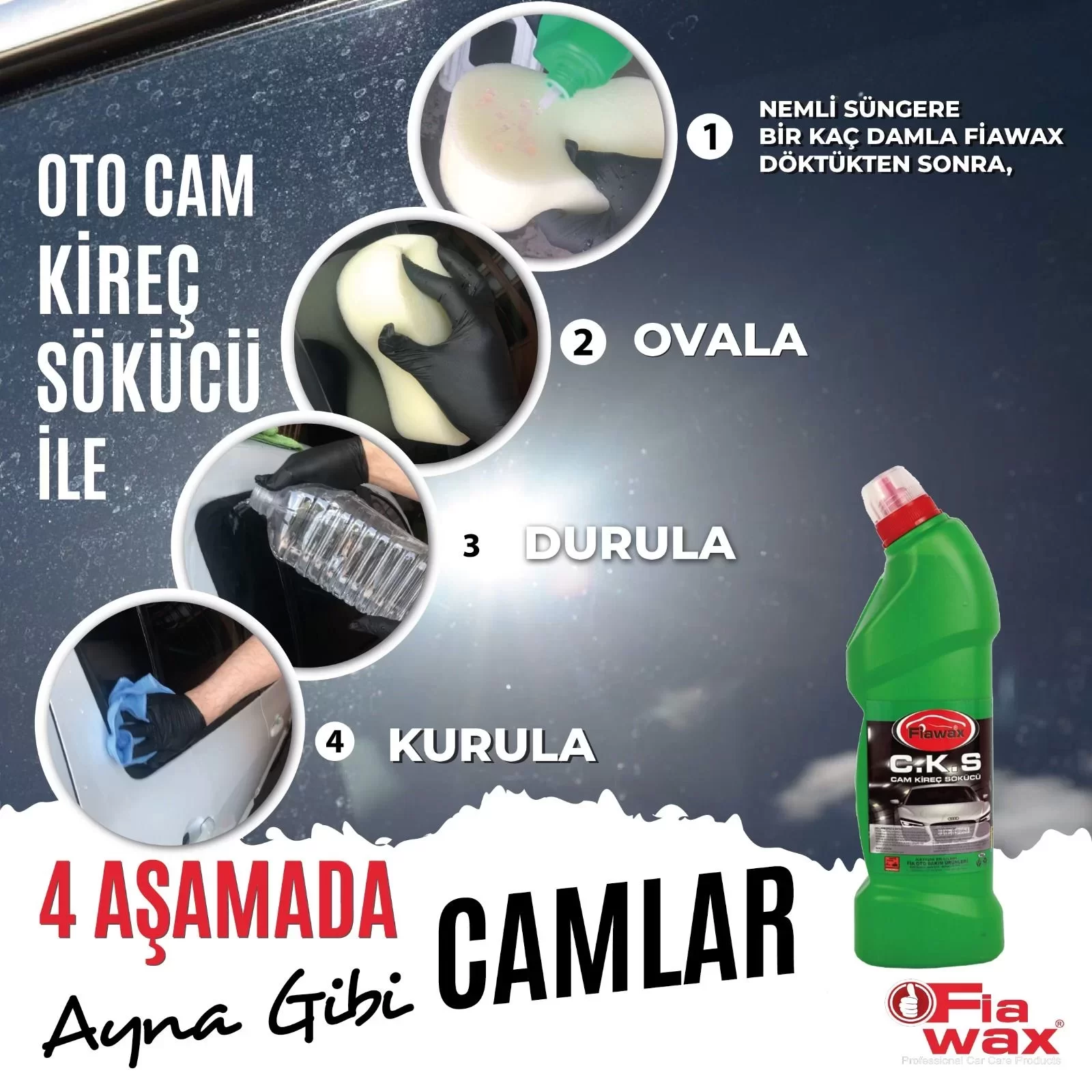 Picture of C.K.S Cam Kireç Sökücü 1 lt