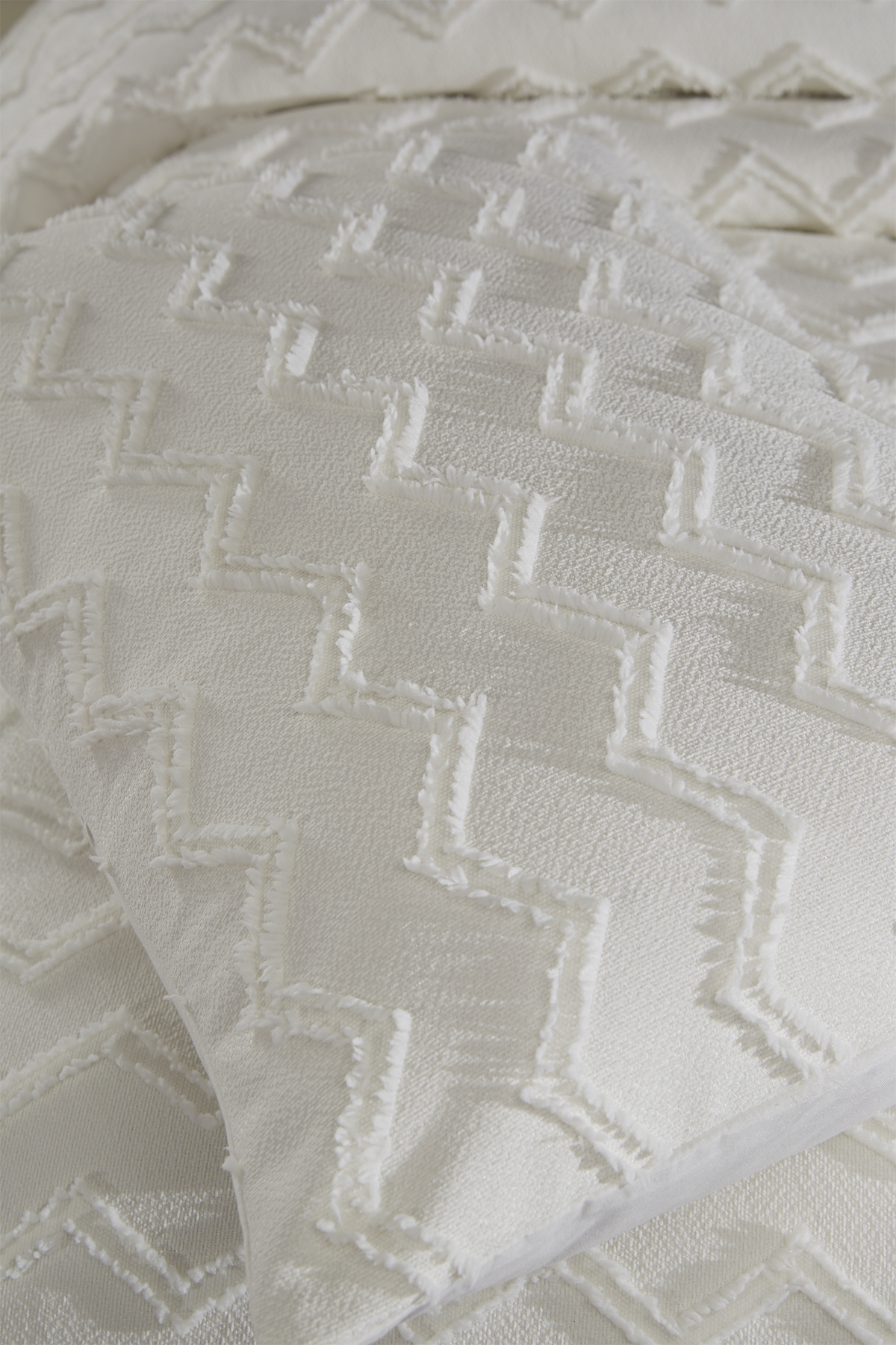 Picture of Çeyiz Diyarı Lumpa 2 Parça Tek Kişilik Pike Takımı Krem