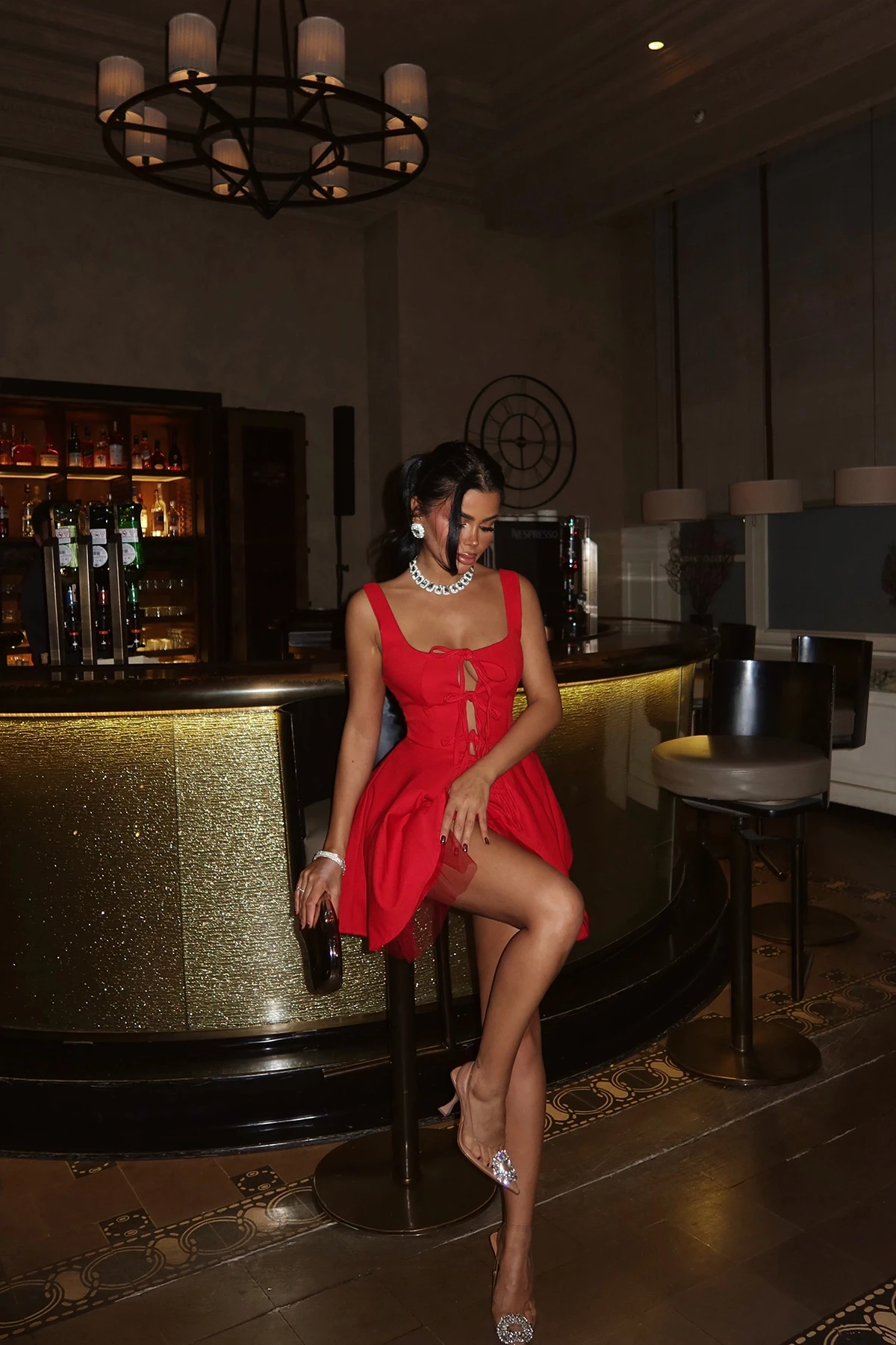 Picture of Red Melinai Dress