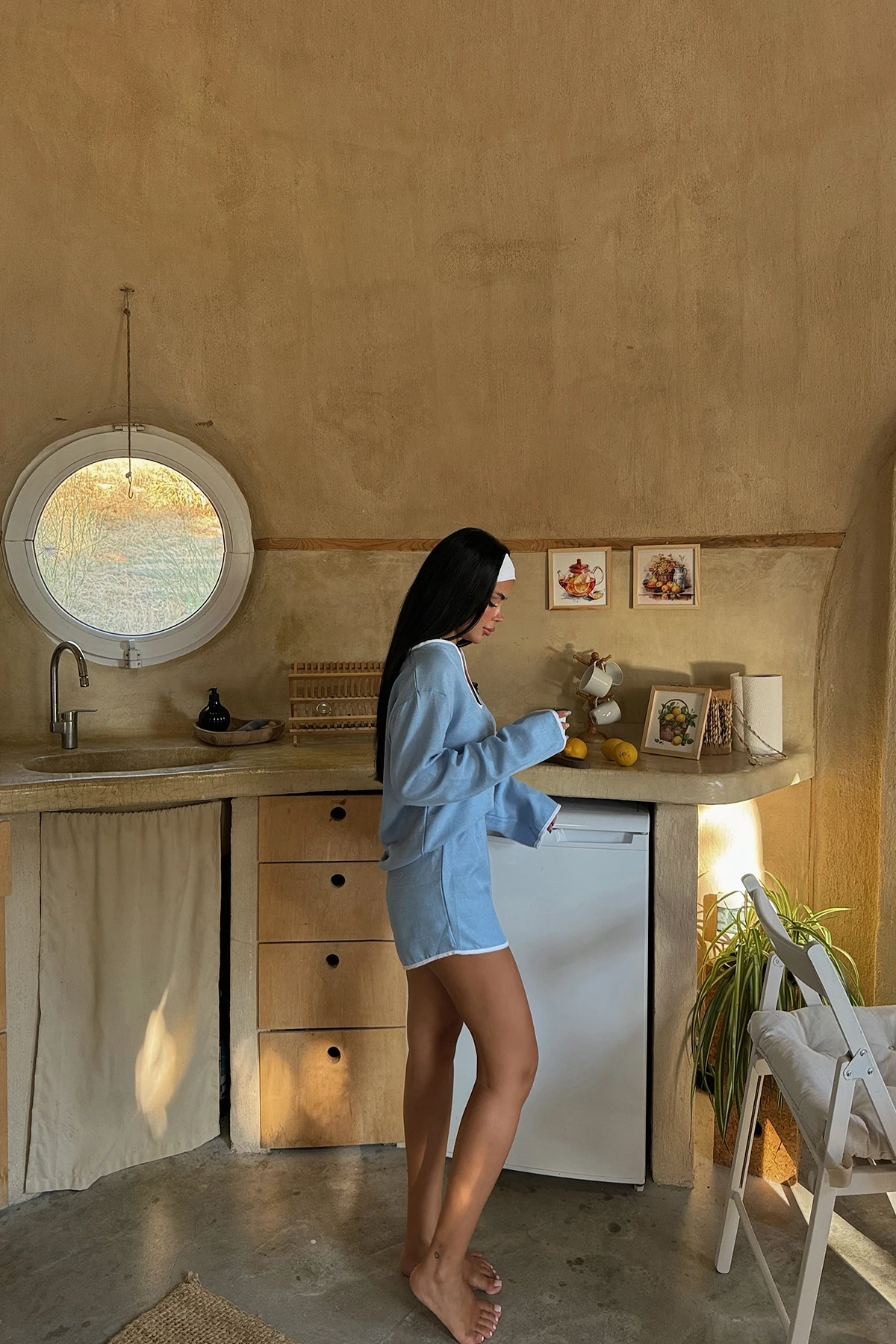 Picture of Blue Shorts Set