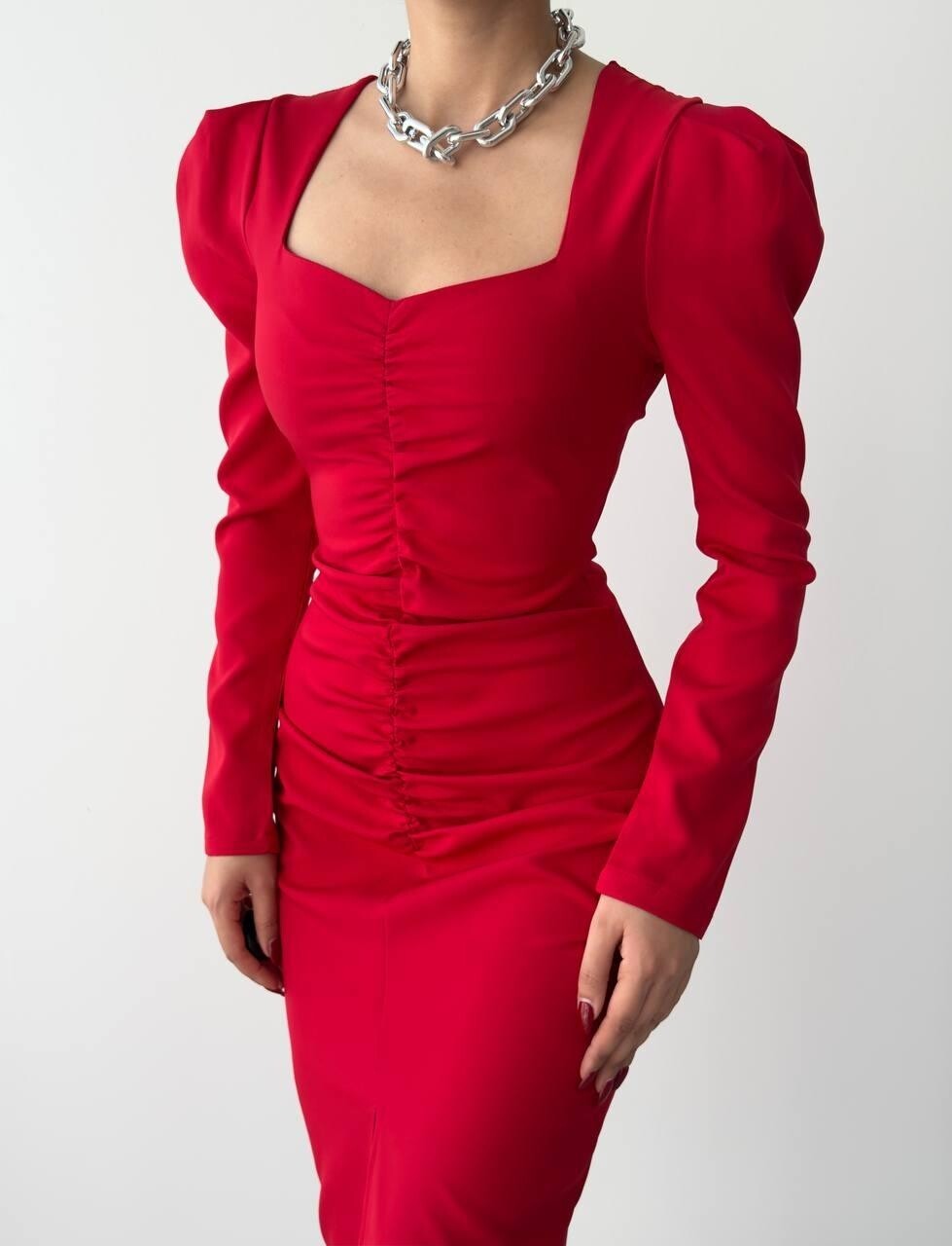 Picture of Volante Kare Yaka Elbise