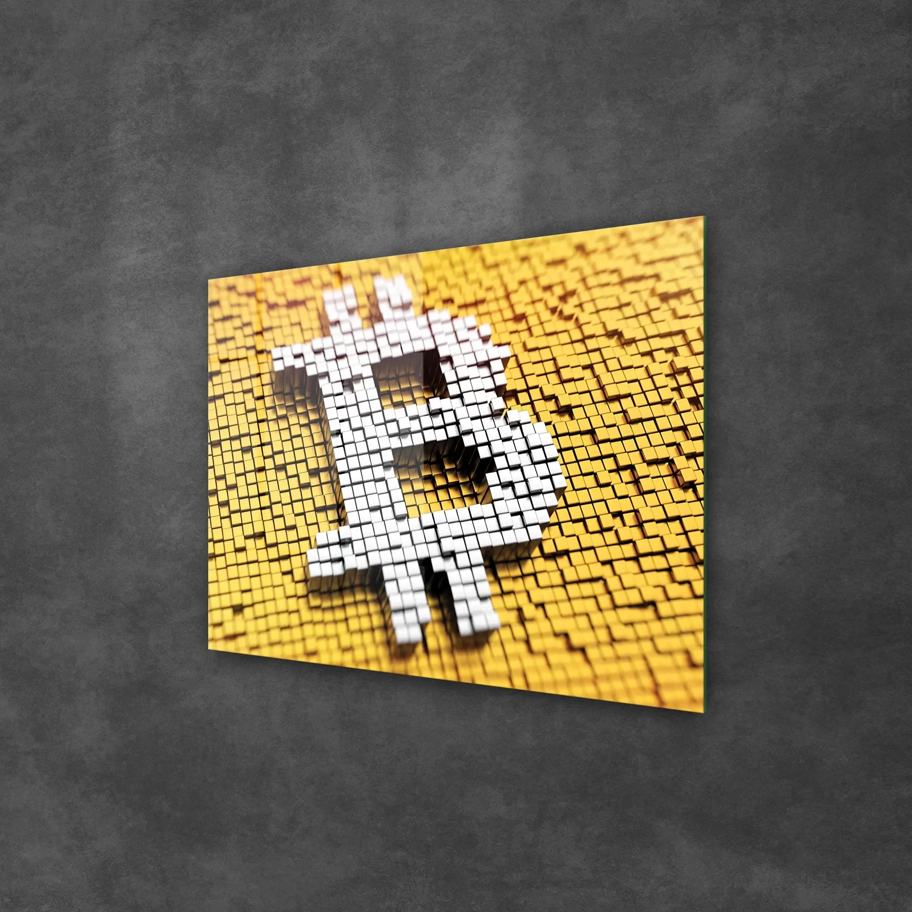 Picture of Decovetro Cam Tablo Bitcoin Logo 70x100 cm