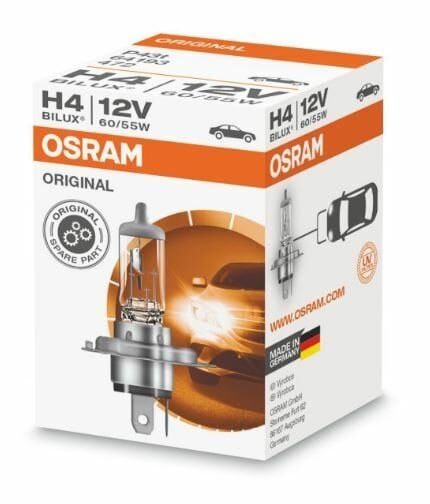 Picture of 12V H4 Far Ampulü Alman Malı Orjinal 64193