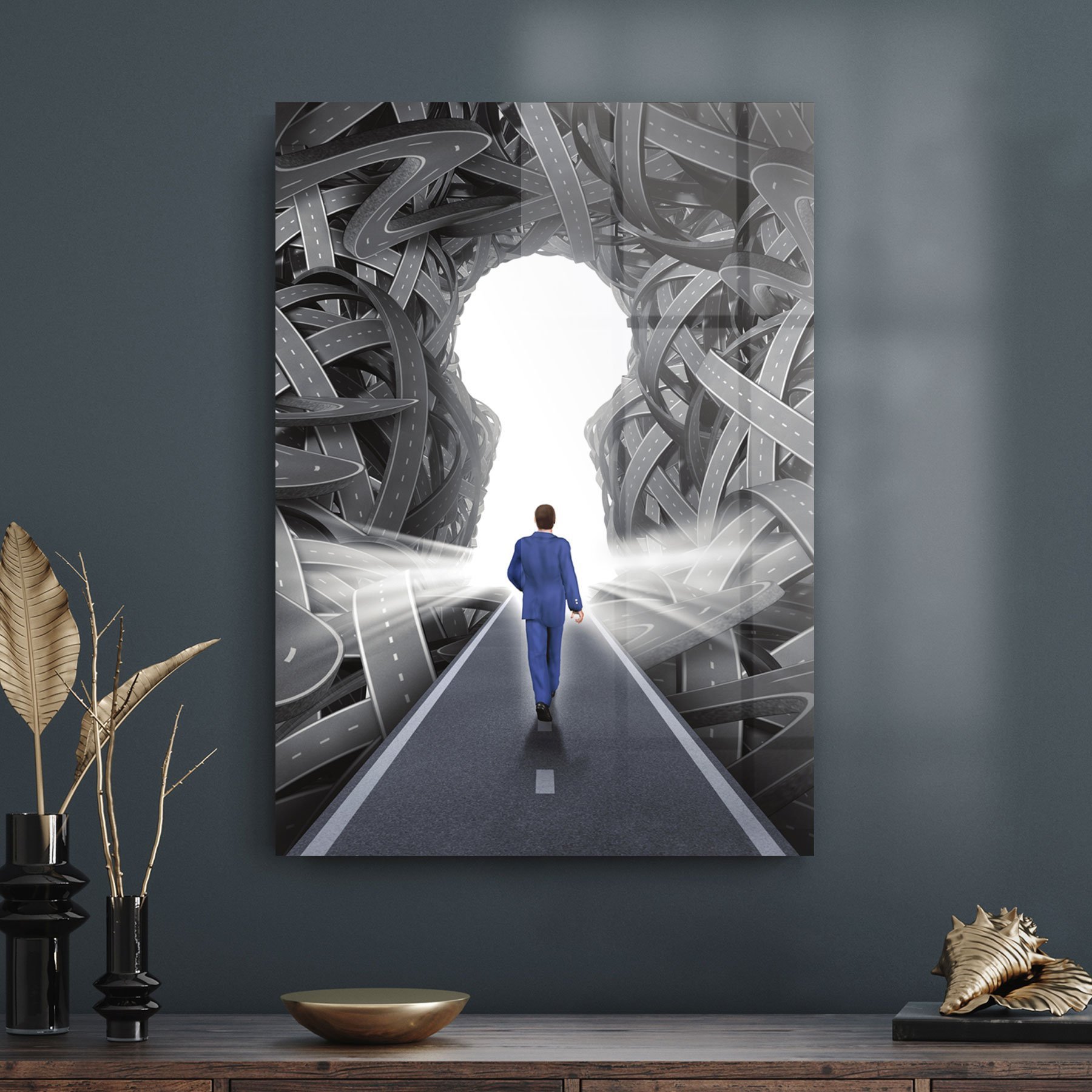 Picture of Decovetro Cam Tablo Ofisinize Özel 30x40 cm