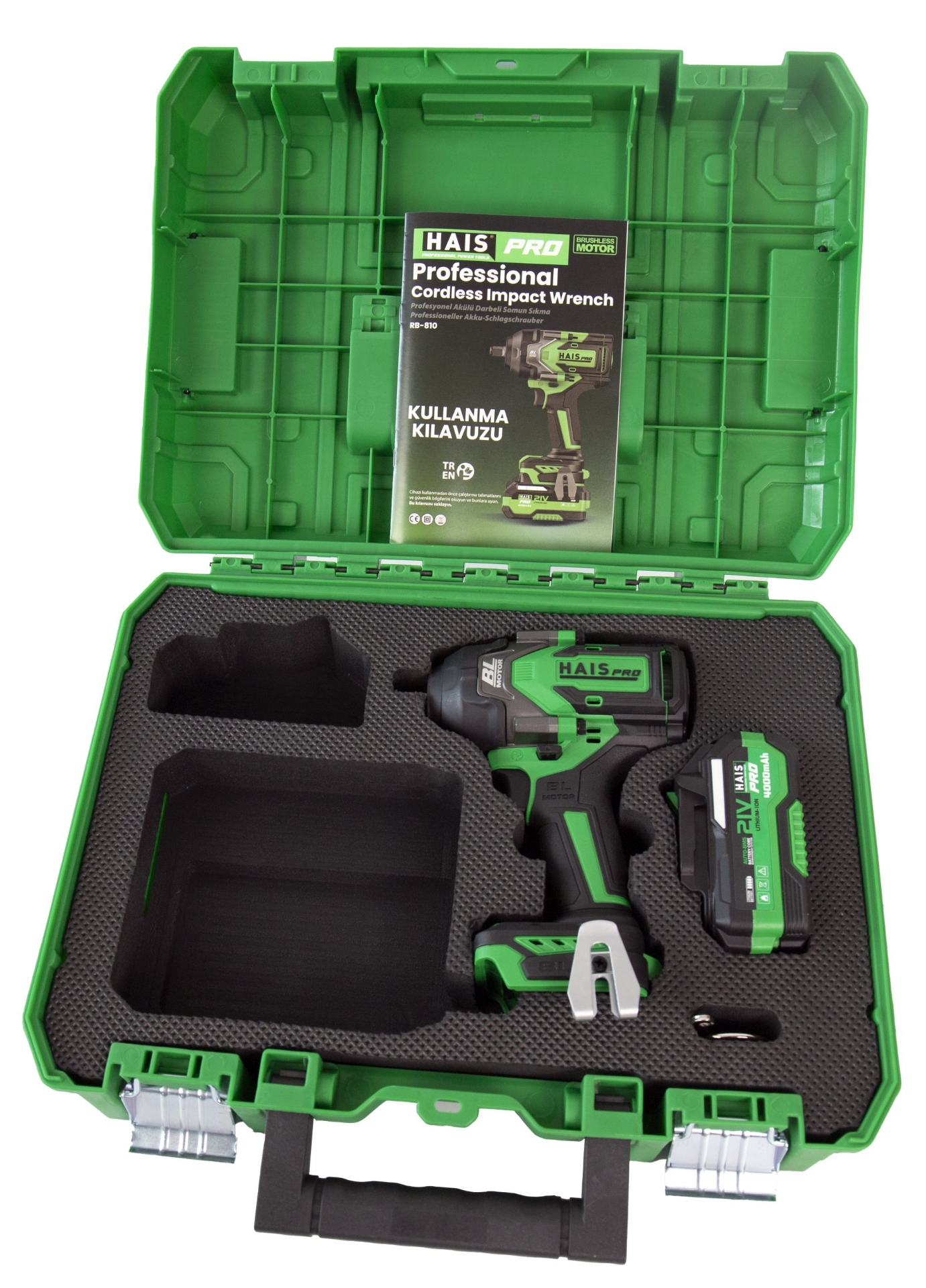 Picture of HAISPRO Profesyonel Darbeli Somun Sıkma 1100 Nm 21 V