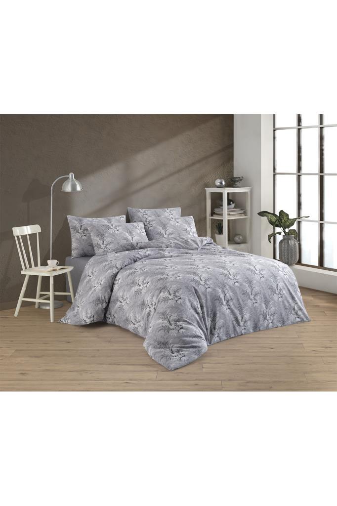 Picture of Çeyiz Diyarı Diego Çift Kişilik Nevresim Takımı Gri