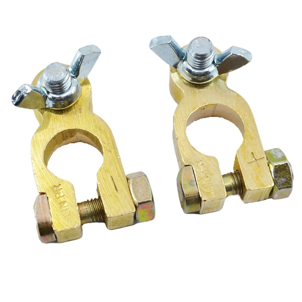 Picture of 1 Takım Kelebekli Kalın Akü Kutup Başı Pirinç