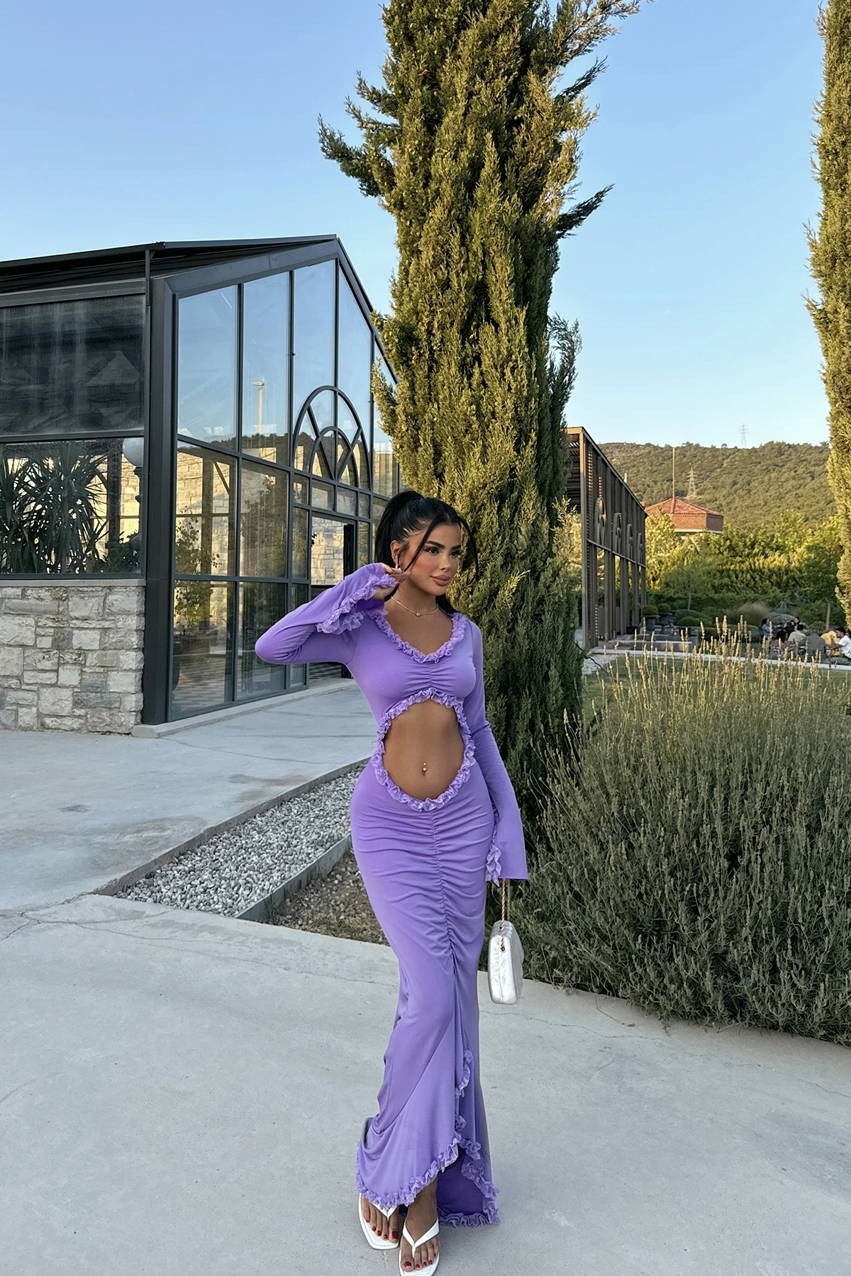 Picture of Purple Lotte Dress