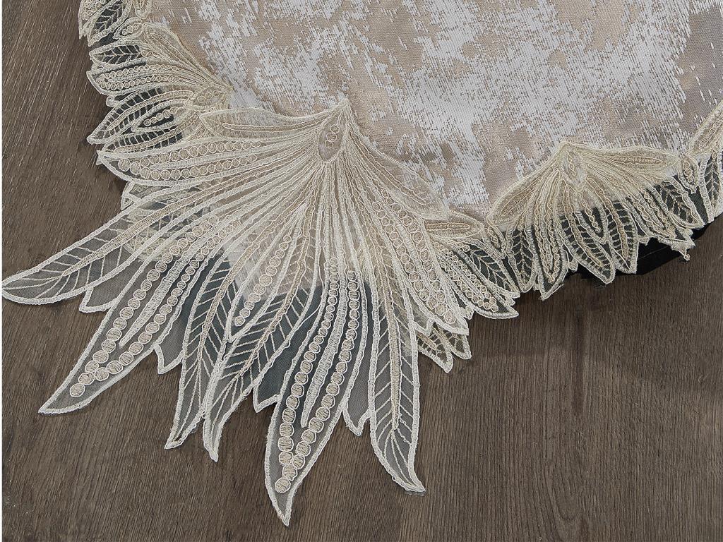 Picture of Çeyiz Diyarı Albina Çift Kişilik Yatak Örtüsü Cappucino