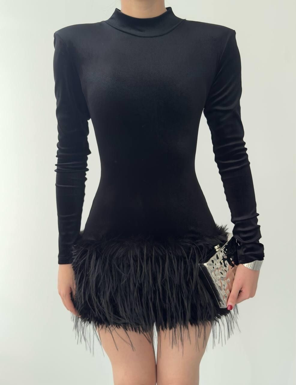 Picture of Sian Tüylü Elbise