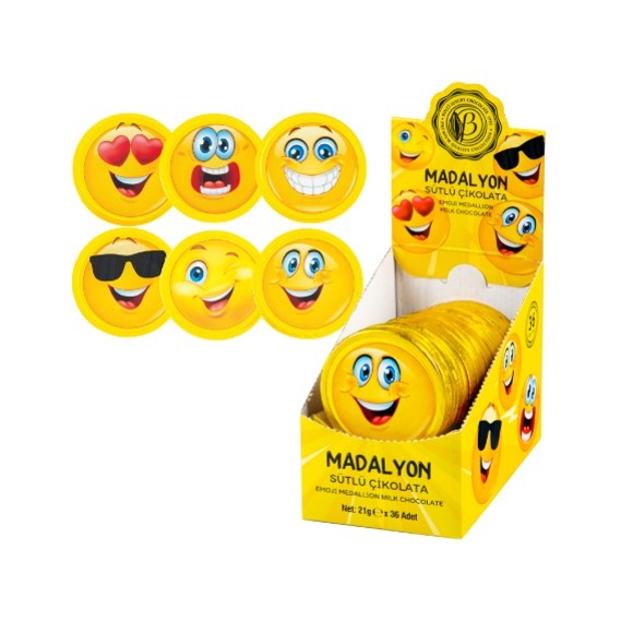 Picture of EMOJI MEDALLION 23g