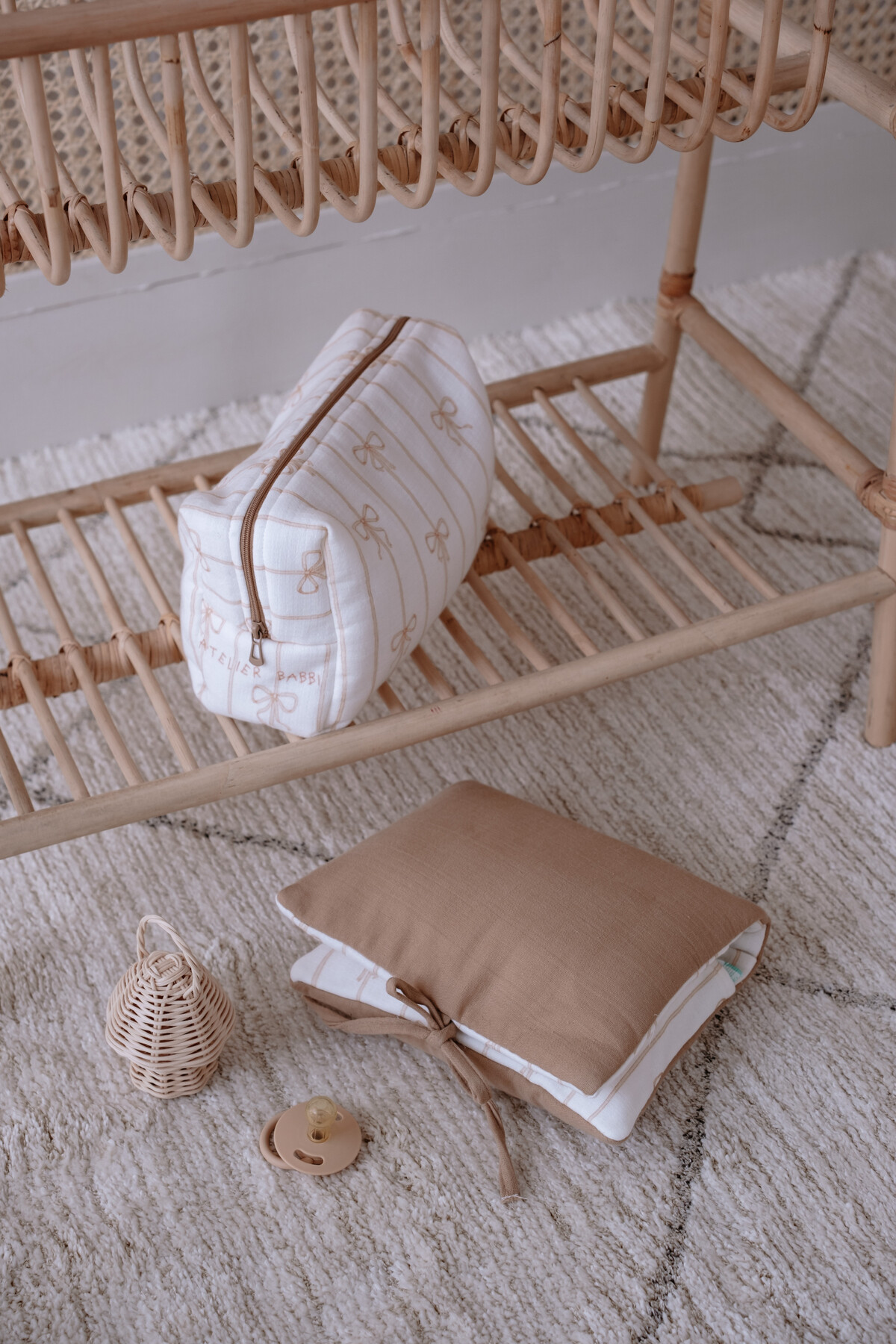 Picture of Bebek Bakım Hediye Seti - Kurdele / Bej