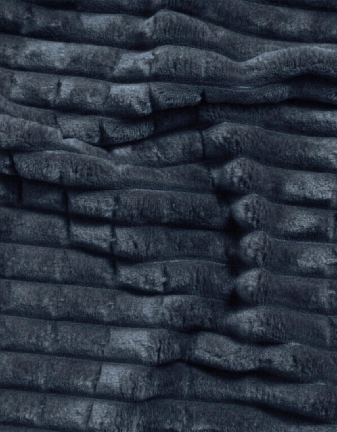 Picture of Merinos Modern Line 3 Parça Çift Kişilik Battaniye Seti Kutulu 220x240 Okyanus Mavisi