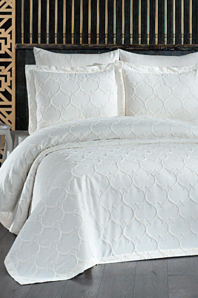 Picture of Çeyizdiyarı Siena 3 Parça Pike Takımı Krem