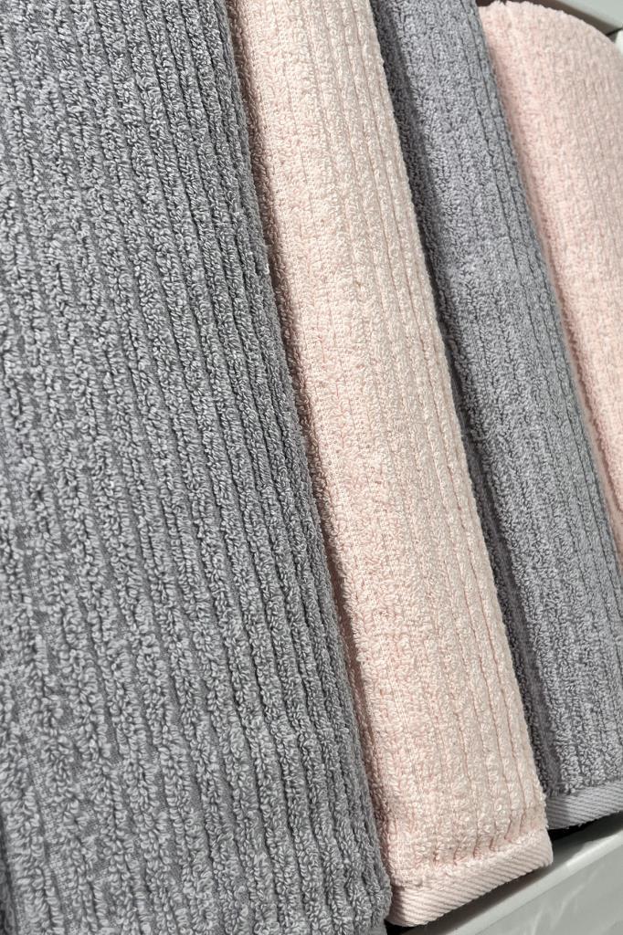 Picture of Ekol Hamam Takımı 4 Parça Gri - Pudra