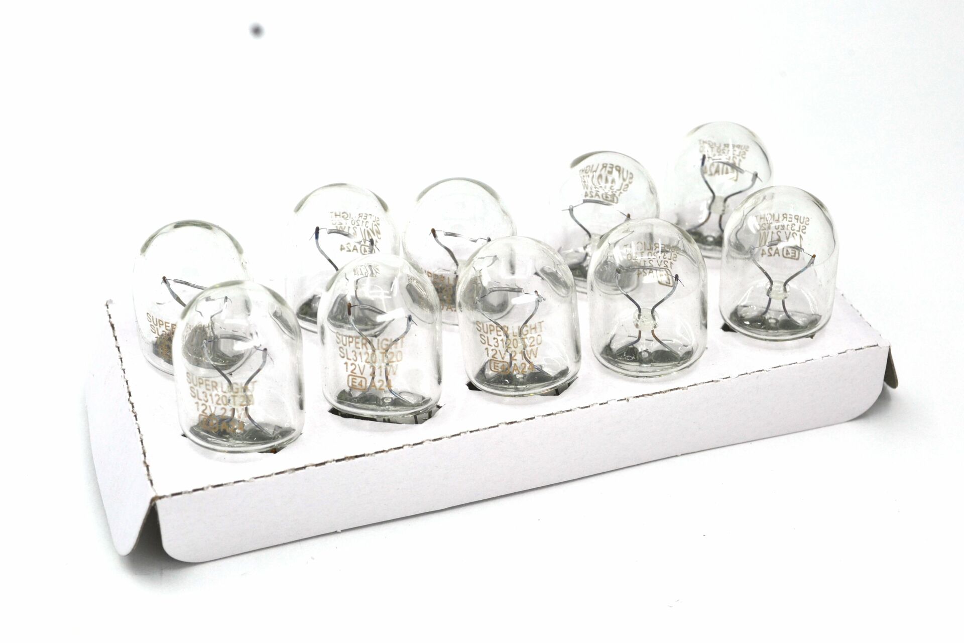 Picture of 10 Adet 12V 21W T20 Dipsiz Ampul Tek Duy Stop Sinyal Ampulü