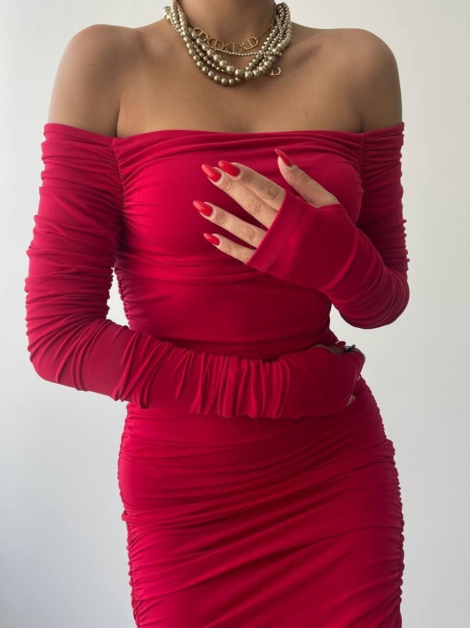 Picture of Vasco Madonna Drapeli Elbise