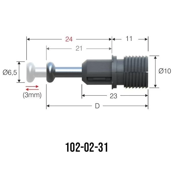 Picture of DUFİX Ø8-Ø10X24MM