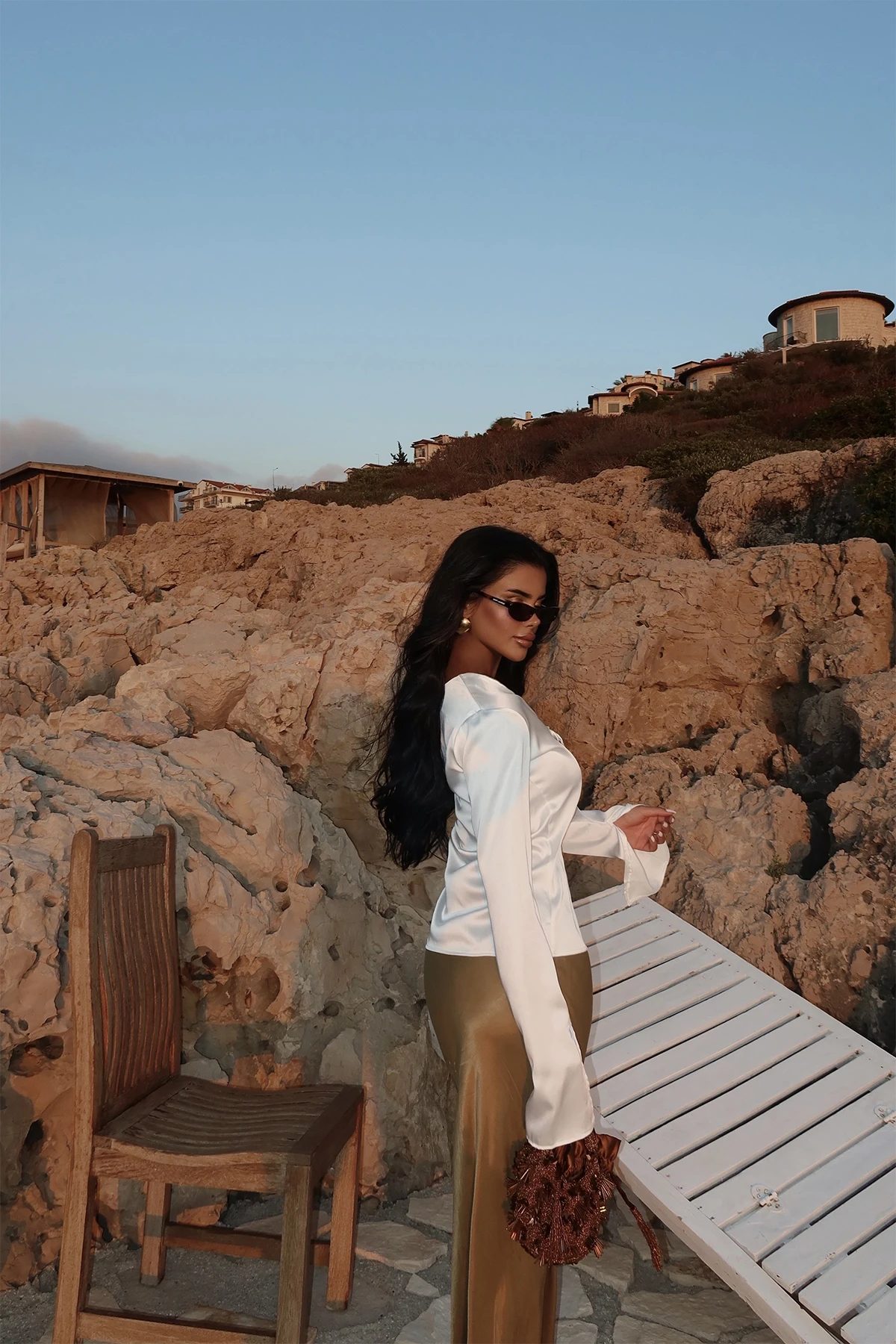 Picture of White Tie Front Shirt