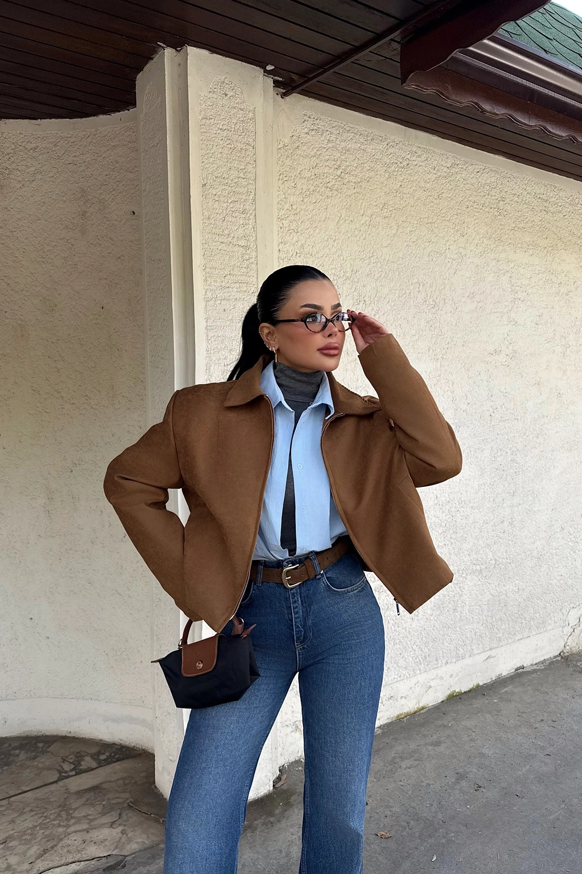 Picture of Tan Benedetto Jacket