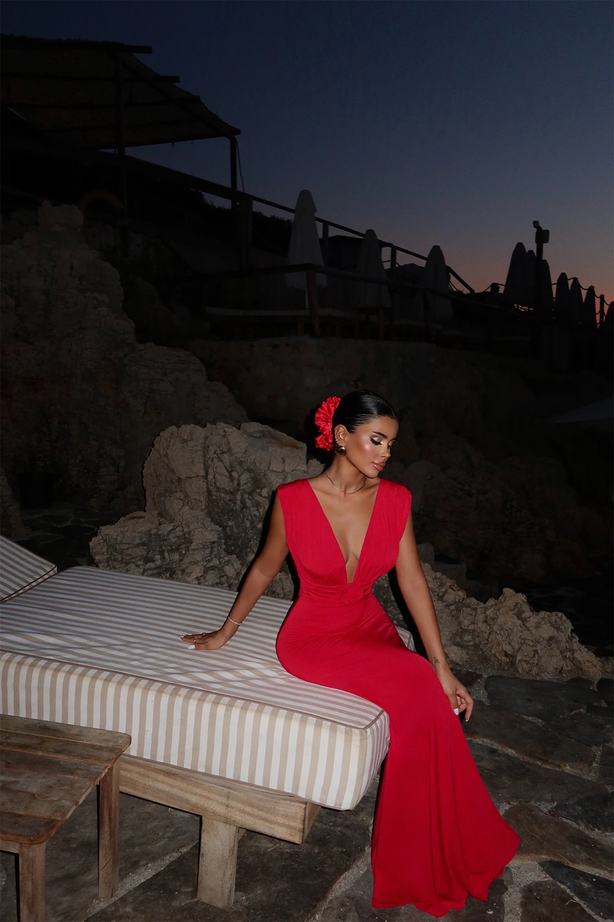 Picture of Red Long Dress