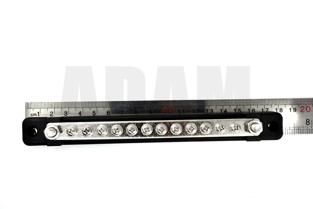 Picture of Uzun Şase Terminali 150A 12 Vidalı 2XM6 Kutuplu MT-ST150AU