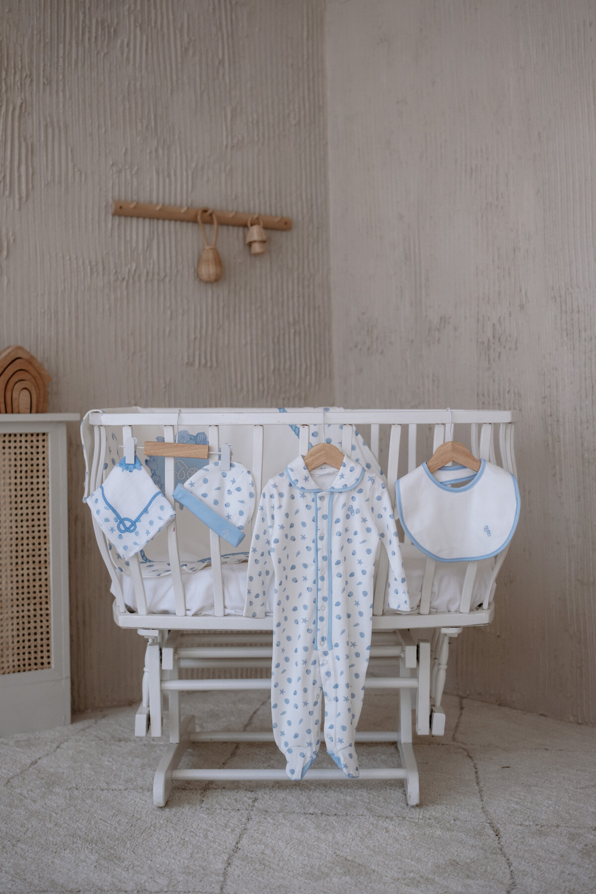 Picture of 5'Li Yenidoğan Seti - Deniz Kabukları