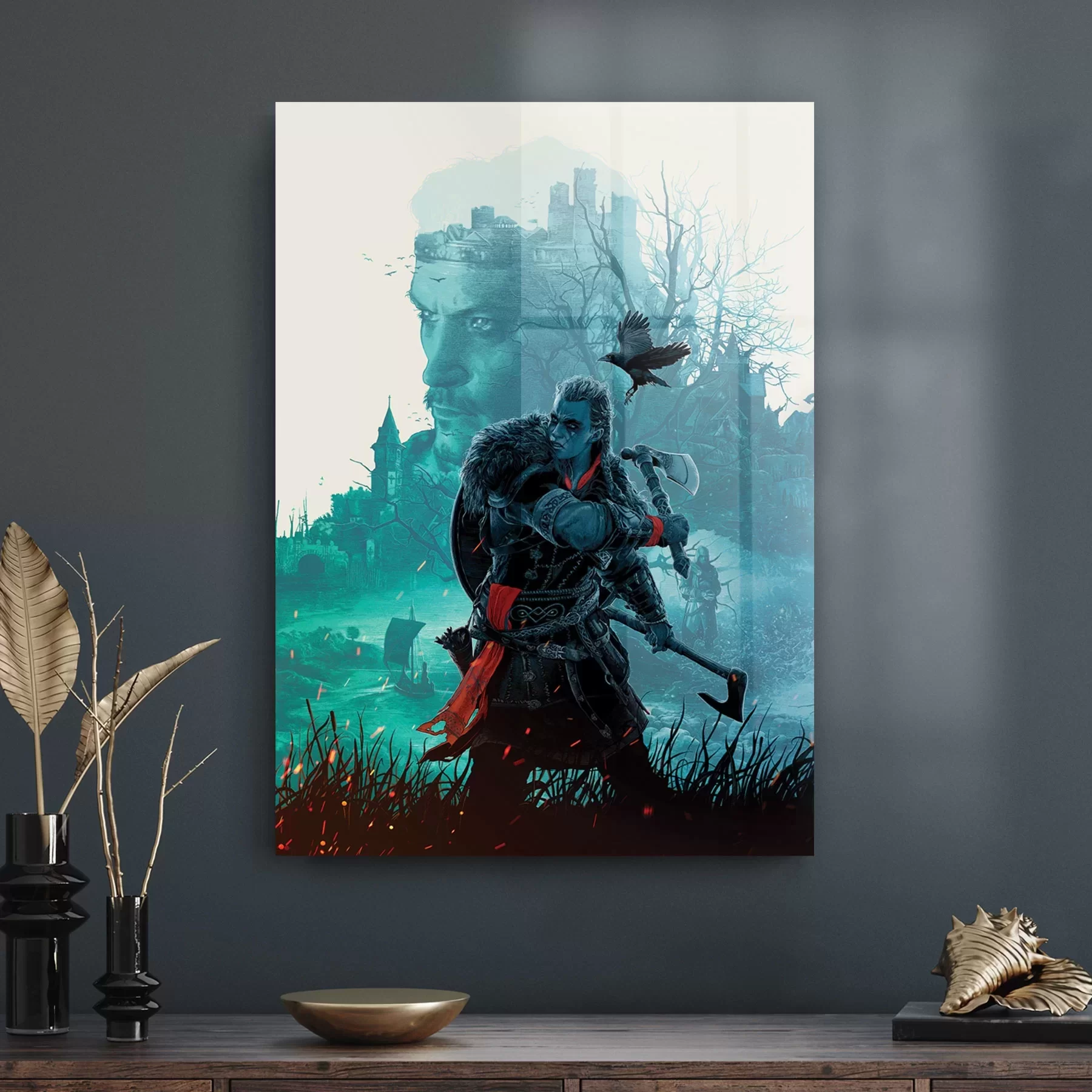 Picture of Decovetro Cam Tablo Assassin's Creed Görseli 30x40 cm